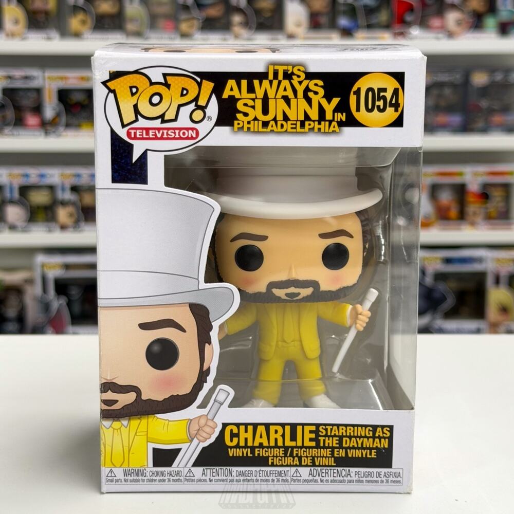 Funko Pop TV It's Always Sunny Philadelphia Charlie as Dayman 1054 Vinyl Figure